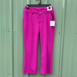 Women’s Fuchsia Pink Cropped Trouser Dress Pants  Size 3